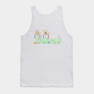 Cool Spring Theme Design Gift Tank Top